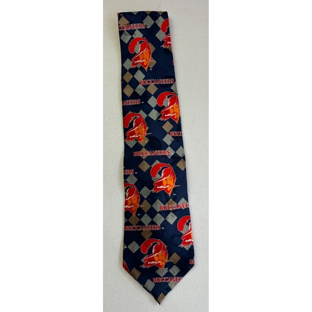 Tampa Bay Buccaneers NFL Silk Tie Bucco Bruce Holographic Images Necktie Bucs